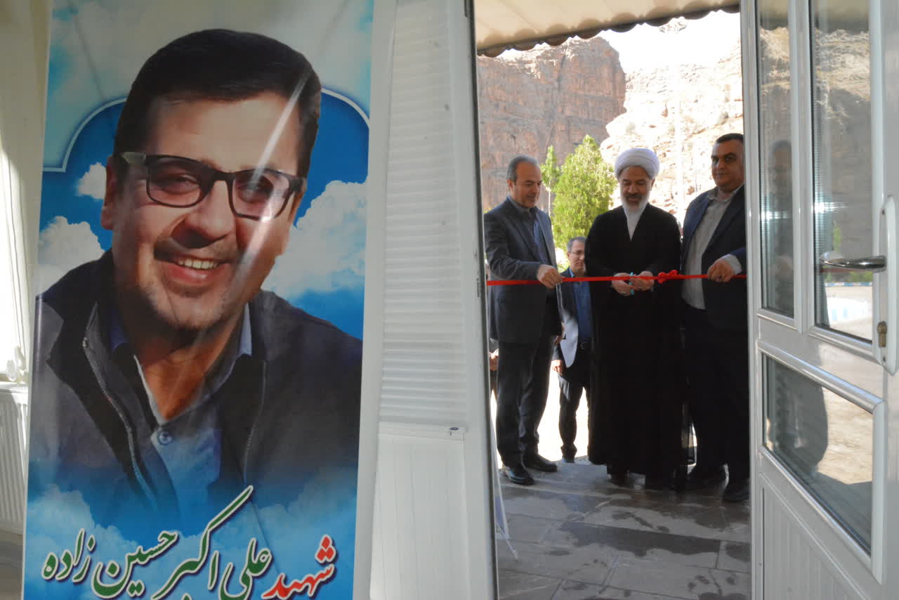 بهره برداری از  ساختمان بهره برداری سد بیدواز اسفراین با حضور رئیس کل دادگستری
